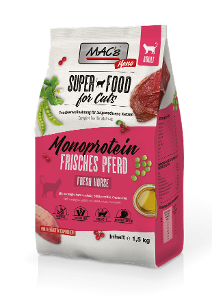 Mac's Monoprotein kattenvoer fresh horse 1.5kg